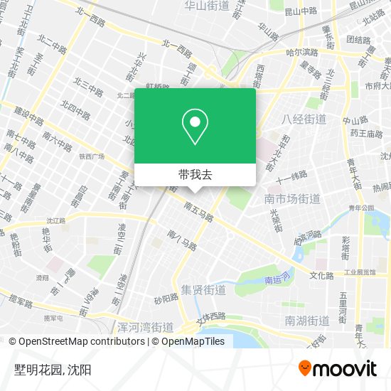 墅明花园地图