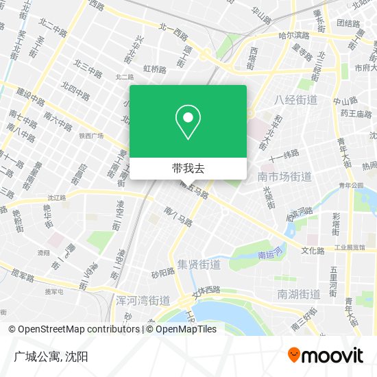 广城公寓地图