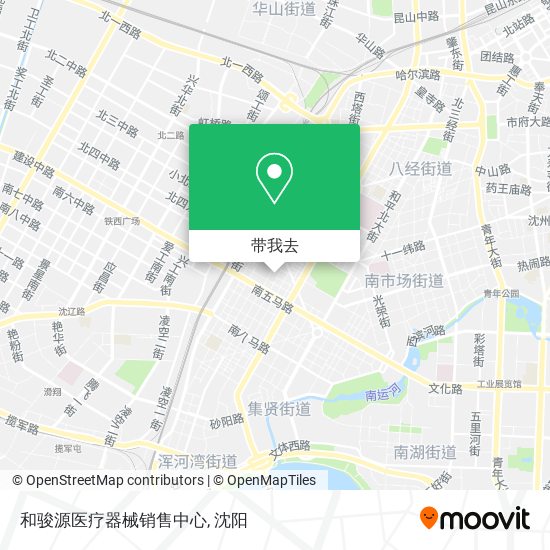 和骏源医疗器械销售中心地图