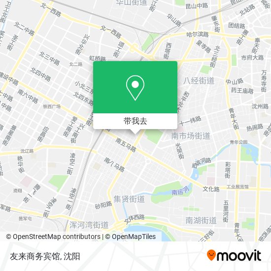 友来商务宾馆地图
