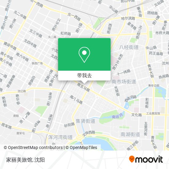 家丽美旅馆地图