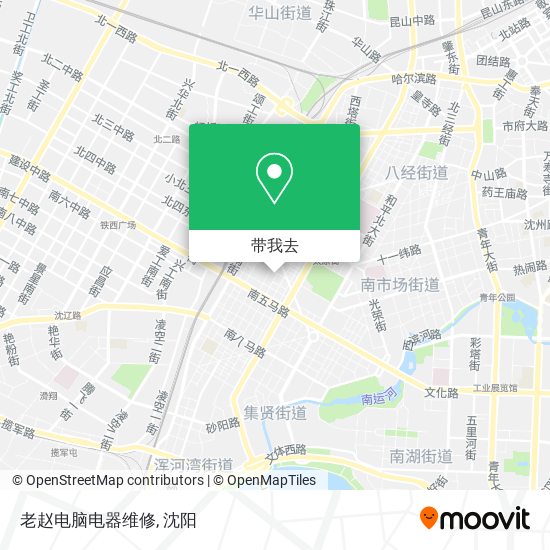 老赵电脑电器维修地图