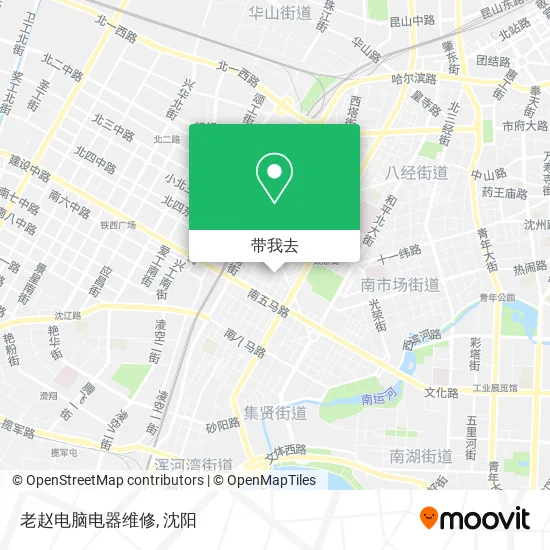 老赵电脑电器维修地图