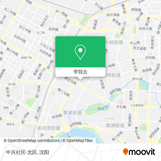 中兴社区-北区地图