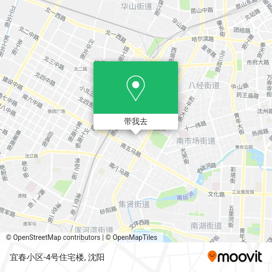 宜春小区-4号住宅楼地图