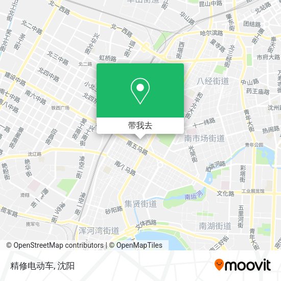 精修电动车地图