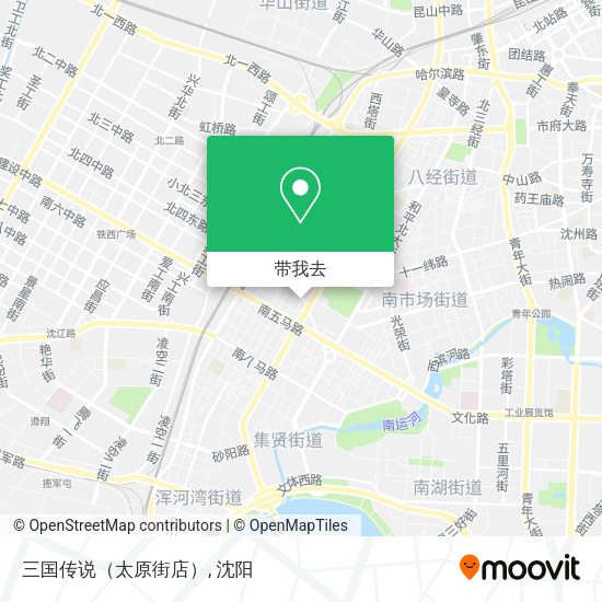 三国传说（太原街店）地图