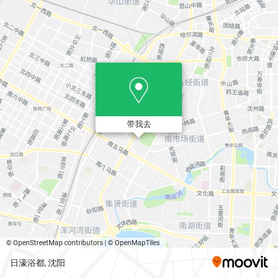 日濠浴都地图