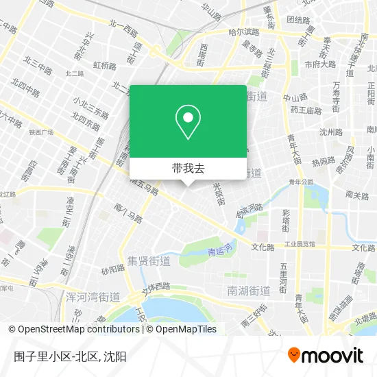 围子里小区-北区地图