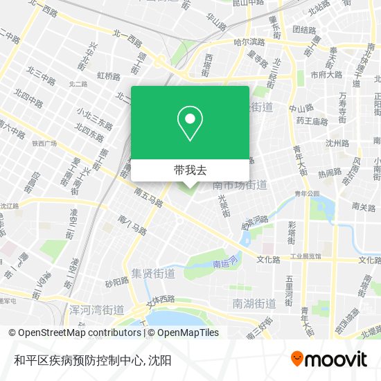 和平区疾病预防控制中心地图