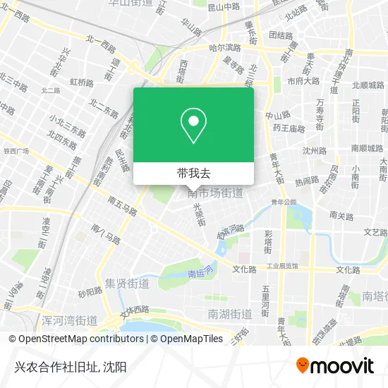 兴农合作社旧址地图