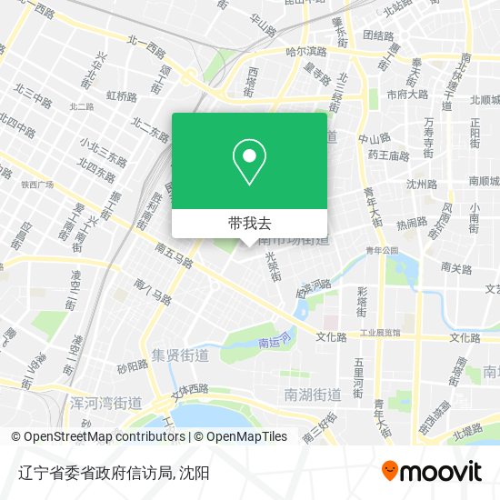 辽宁省委省政府信访局地图