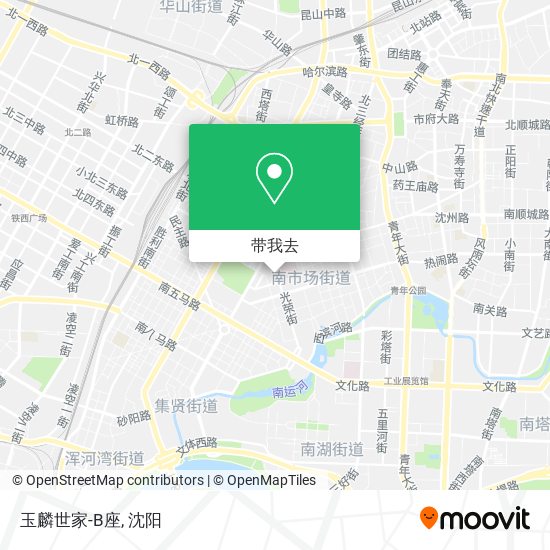 玉麟世家-B座地图
