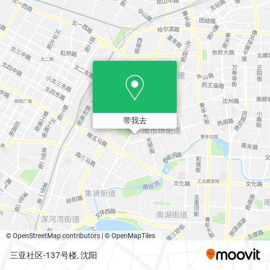 三亚社区-137号楼地图