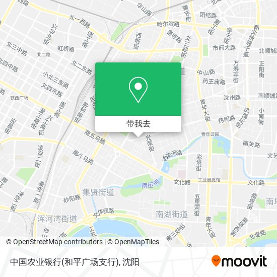 中国农业银行(和平广场支行)地图