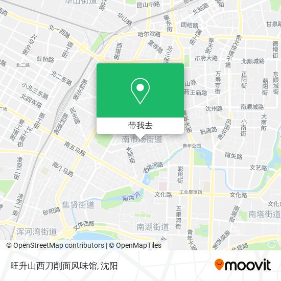 旺升山西刀削面风味馆地图