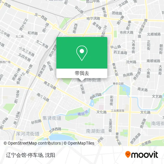 辽宁会馆-停车场地图