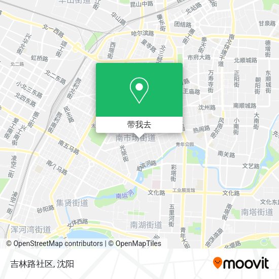 吉林路社区地图
