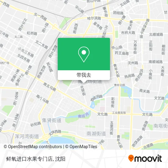 鲜氧进口水果专门店地图