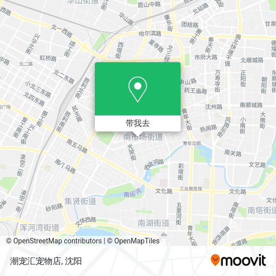 潮宠汇宠物店地图