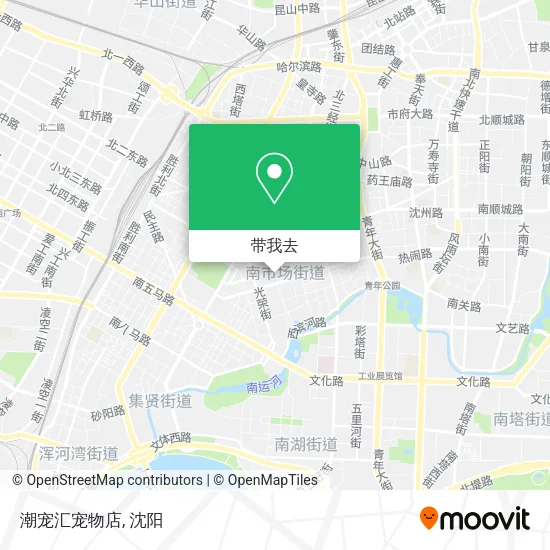 潮宠汇宠物店地图