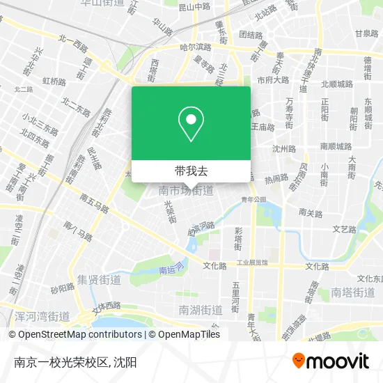 南京一校光荣校区地图