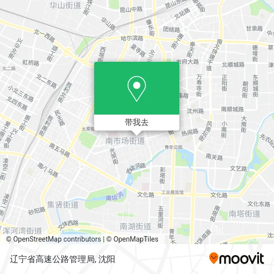 辽宁省高速公路管理局地图