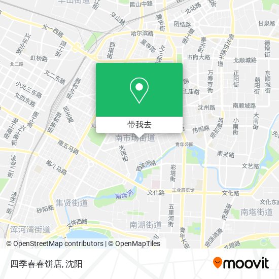 四季春春饼店地图