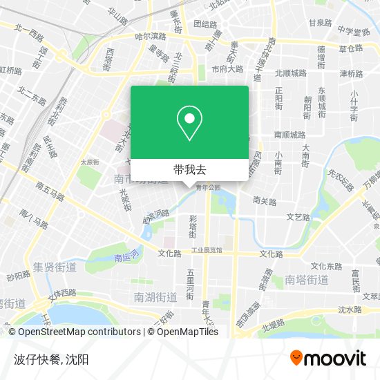 波仔快餐地图