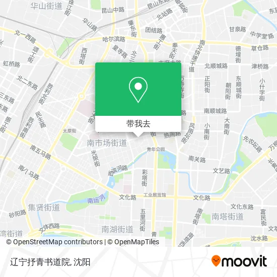 辽宁抒青书道院地图