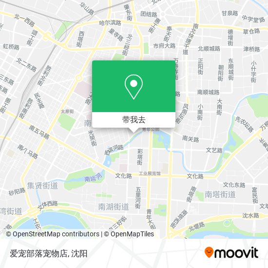 爱宠部落宠物店地图