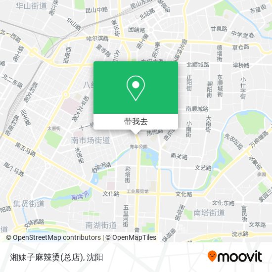 湘妹子麻辣烫(总店)地图