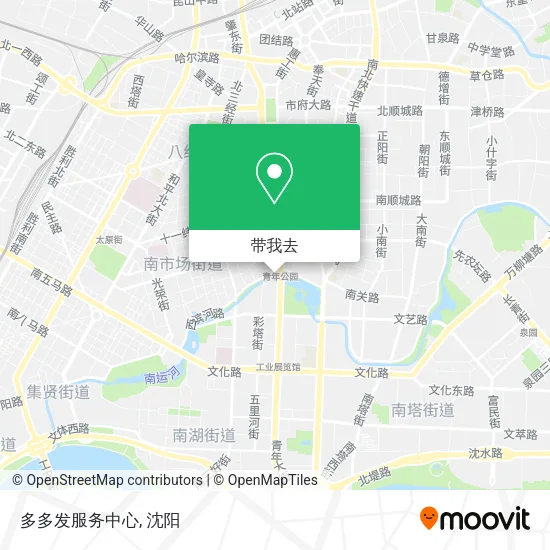 多多发服务中心地图