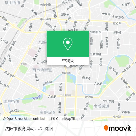 沈阳市教育局幼儿园地图