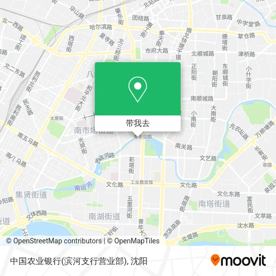 中国农业银行(滨河支行营业部)地图