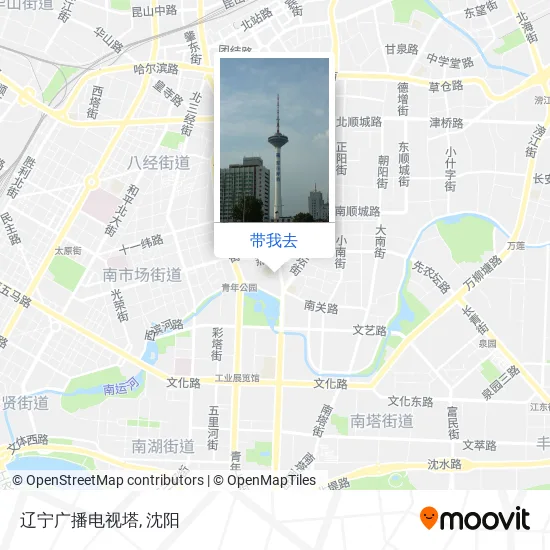 辽宁广播电视塔地图