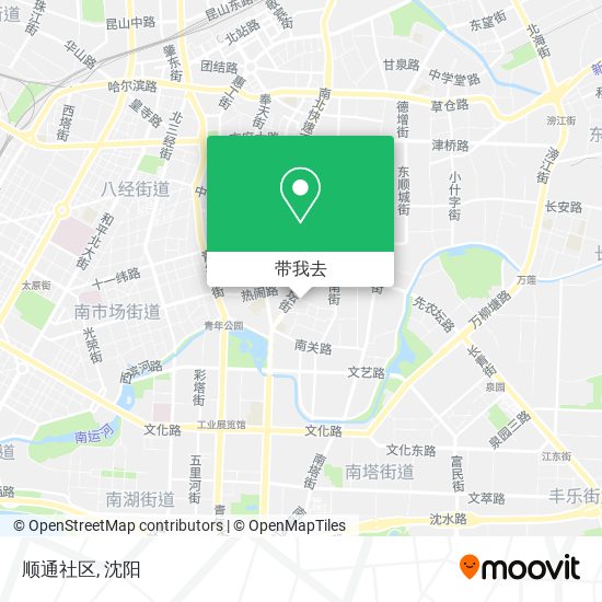 顺通社区地图