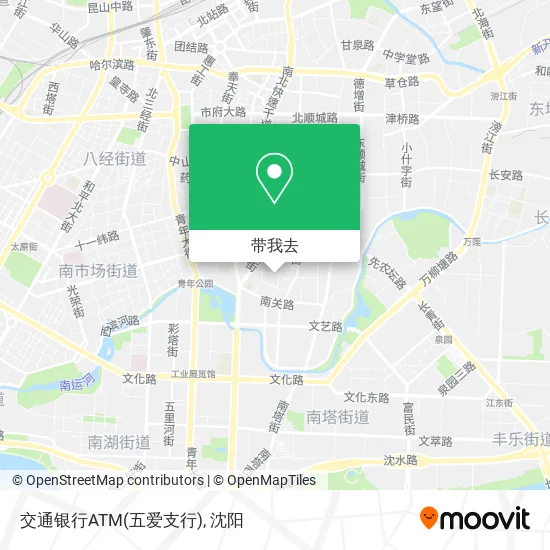 交通银行ATM(五爱支行)地图
