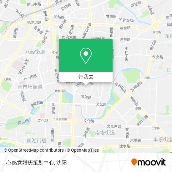 心感觉婚庆策划中心地图