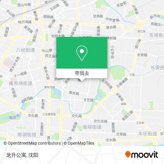 龙升公寓地图
