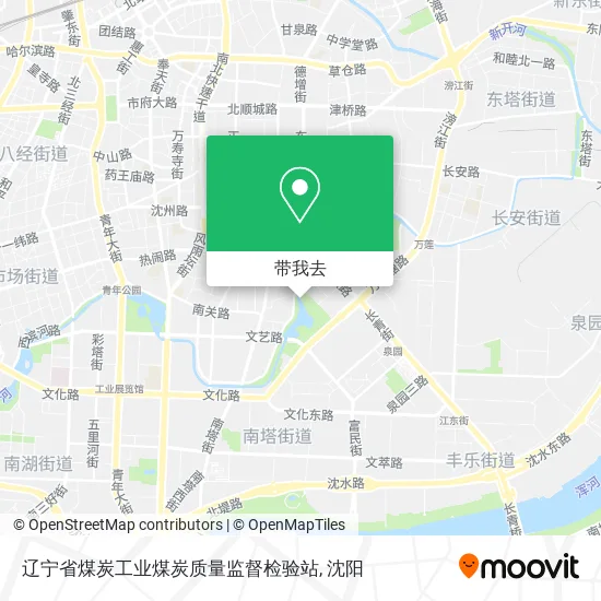 辽宁省煤炭工业煤炭质量监督检验站地图