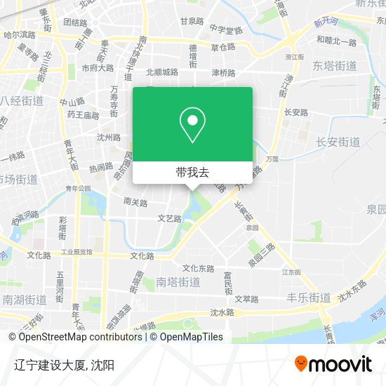辽宁建设大厦地图