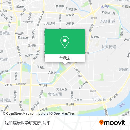 沈阳煤炭科学研究所地图