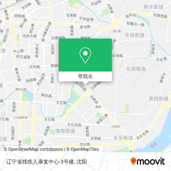 辽宁省残疾人康复中心-3号楼地图