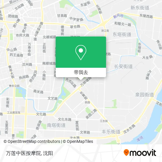 万莲中医按摩院地图
