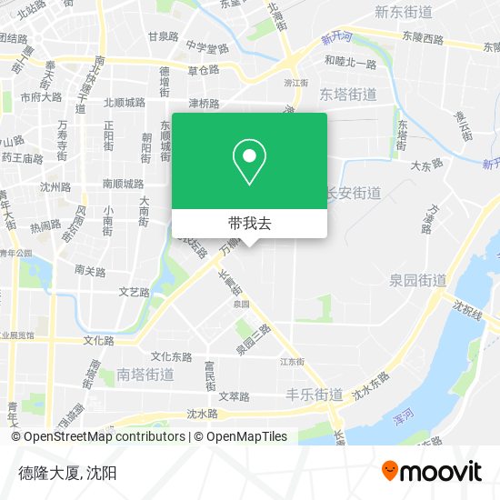 德隆大厦地图