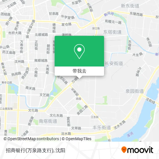 招商银行(万泉路支行)地图