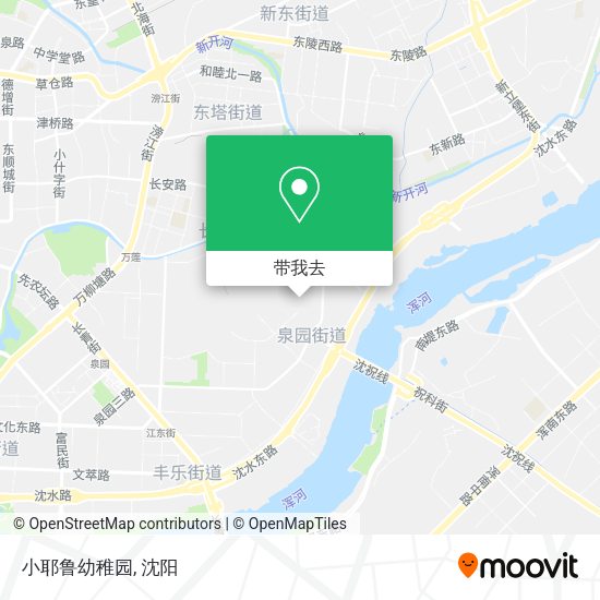 小耶鲁幼稚园地图