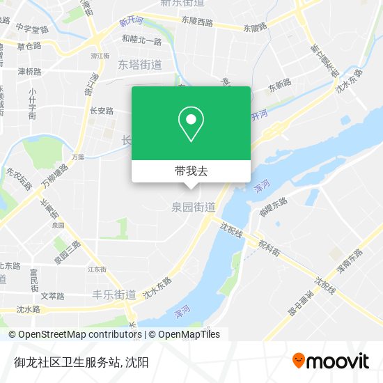 御龙社区卫生服务站地图