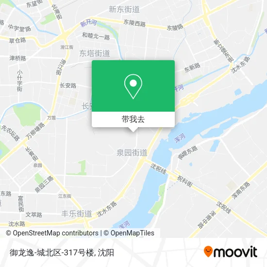 御龙逸-城北区-317号楼地图
